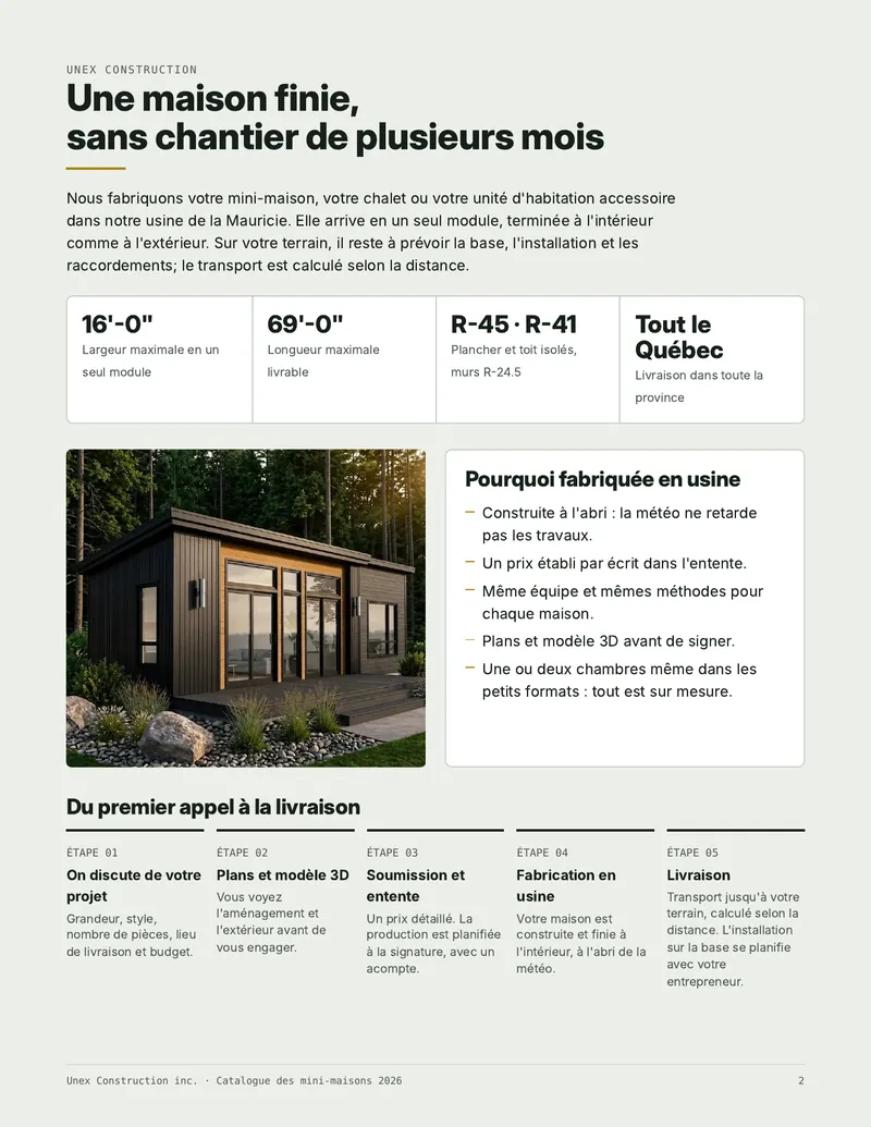 Page 2 sur 8 : Une maison finie, sans chantier