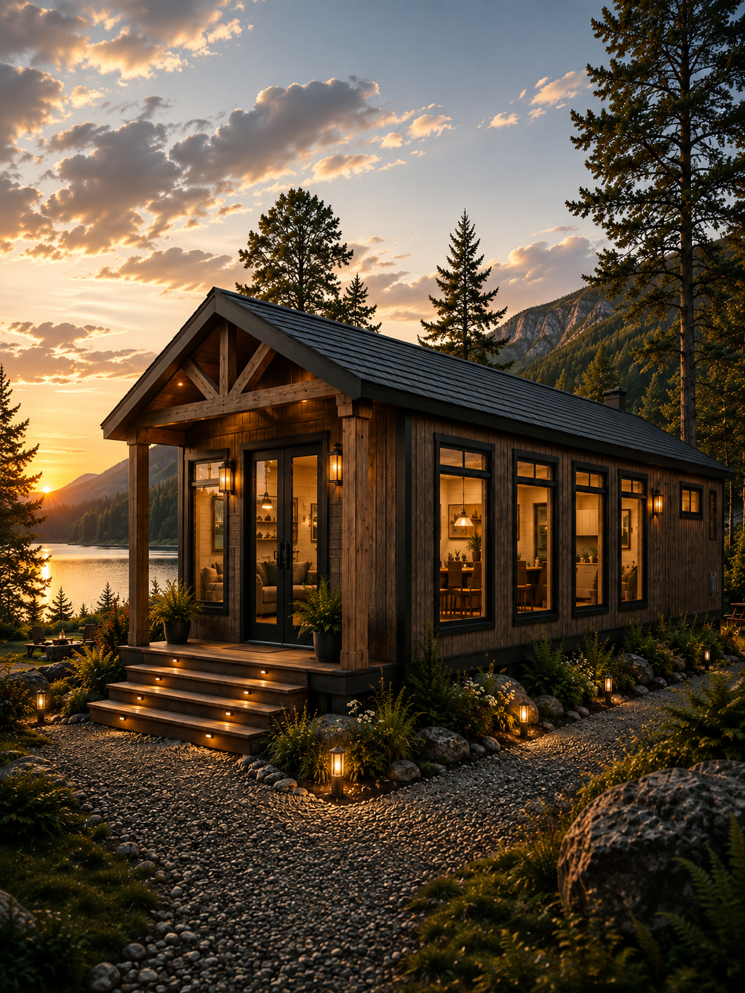 Chalet préfabriqué sur mesure au Québec - Unex Construction