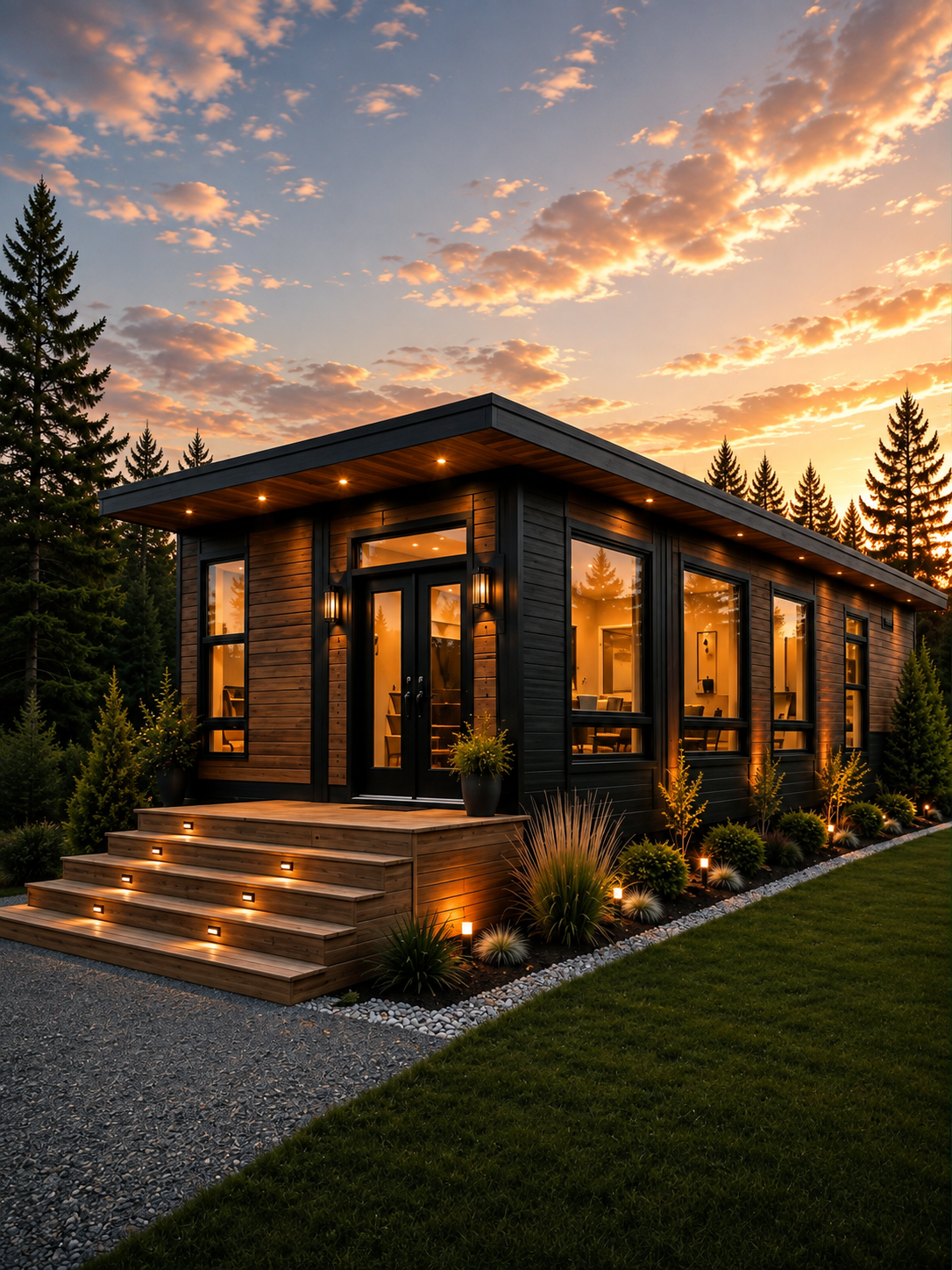 Chalet préfabriqué sur mesure au Québec - Unex Construction