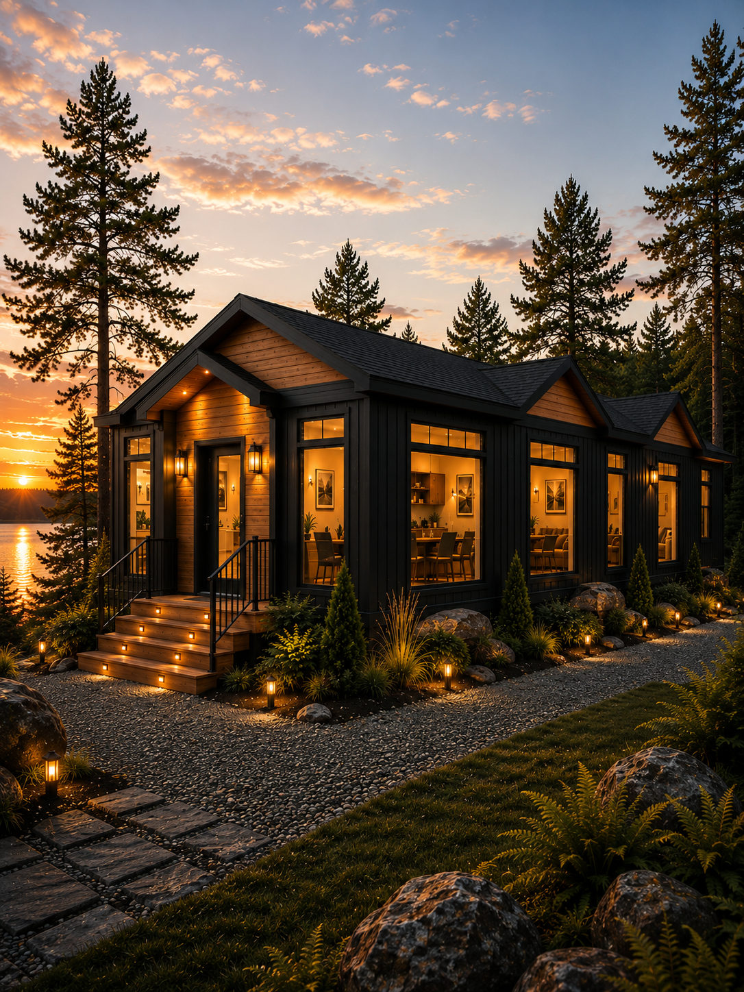 Chalet préfabriqué sur mesure au Québec - Unex Construction